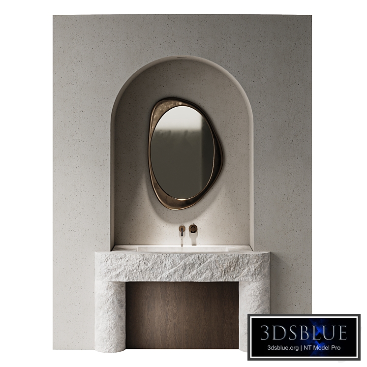 Natural stone washbasin 02