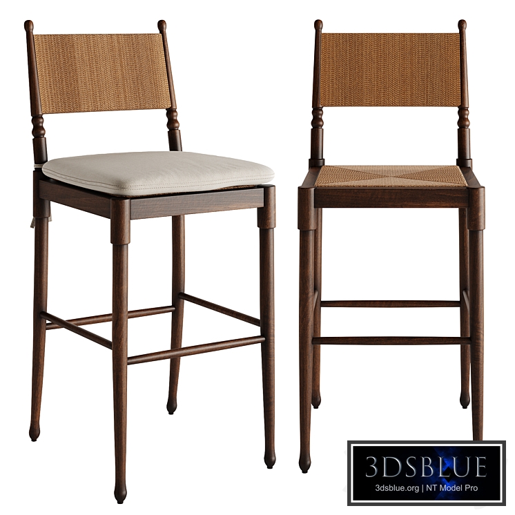 Four Hands Fate Bar Stool