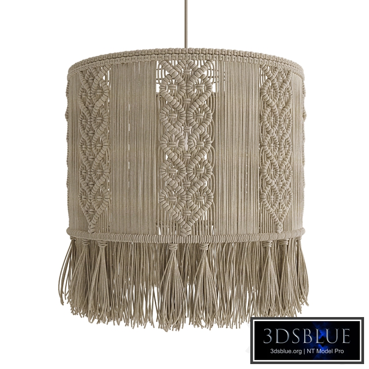 Macrame Pendant Lamp #4