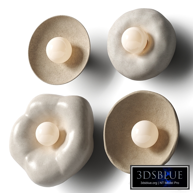 Clay - Ceramic wall lamps