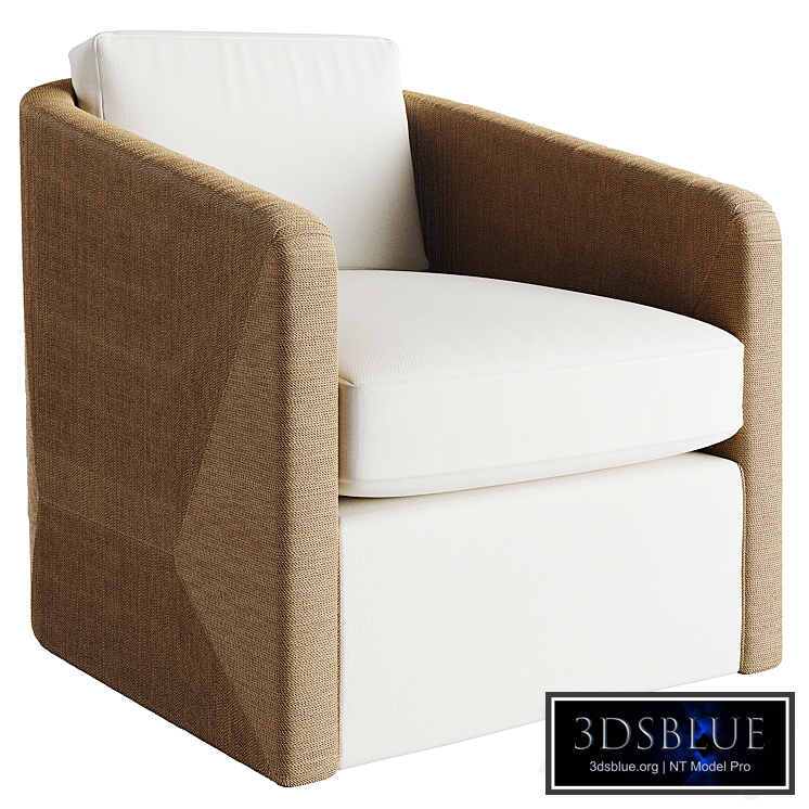 Palecek Carmine Swivel Lounge Chair