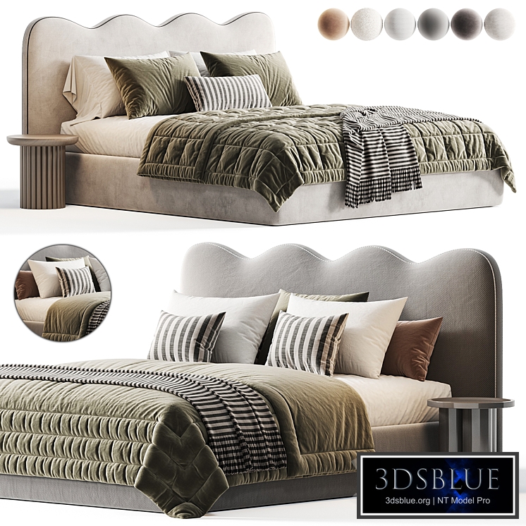 Beatrix bed by McMullin & Co