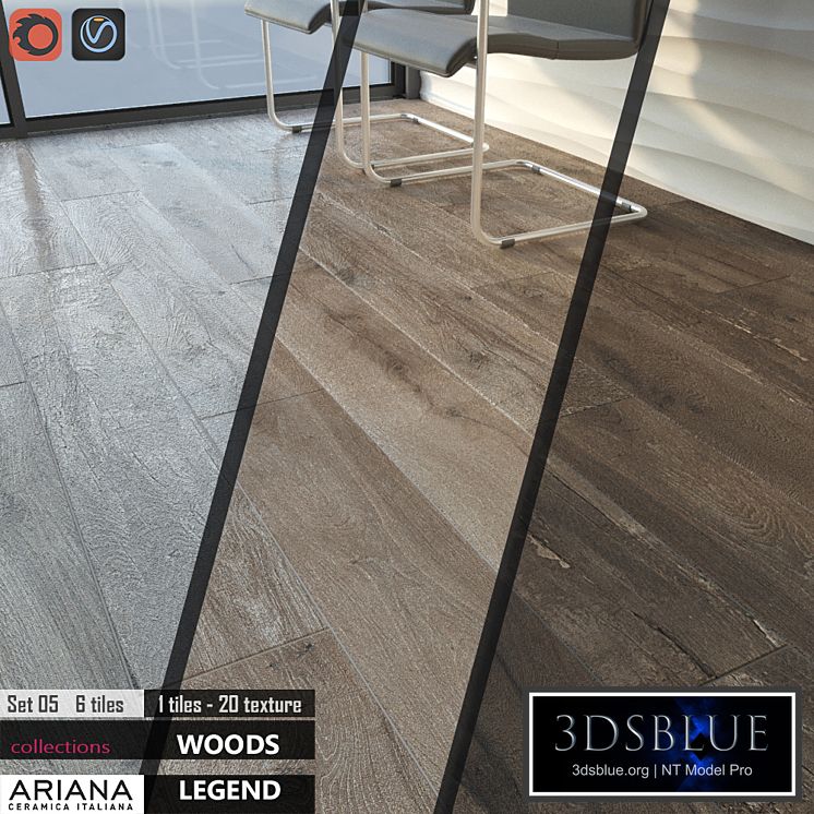 ARIANA LEGEND BROWN GREY SAND Set 05