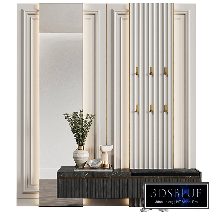 Hallway in neoclassical style 36