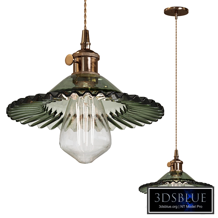 Pendant Italia Glass Loft Lamp
