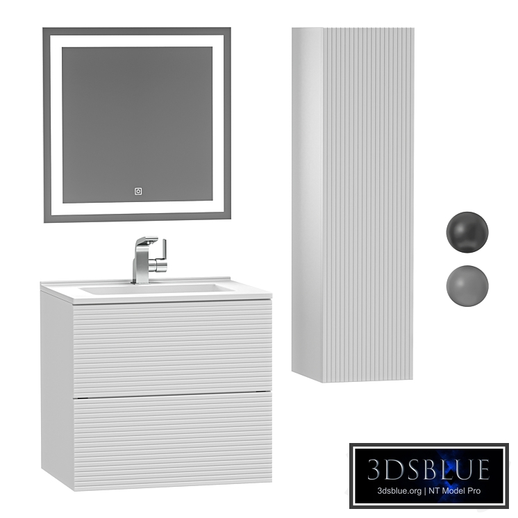 Furniture set AM.PM Struktura 60cm