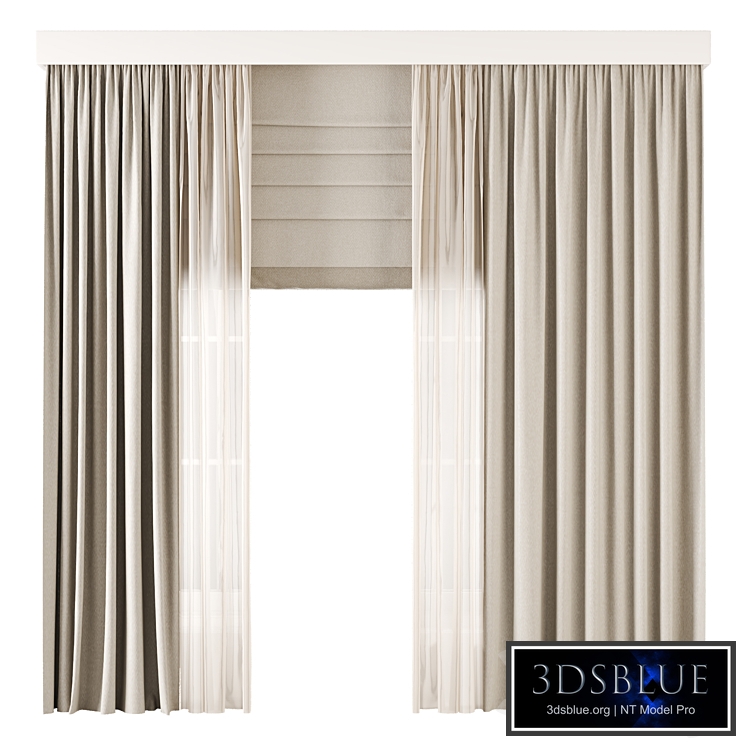 Roman and Cotton Curtain 026