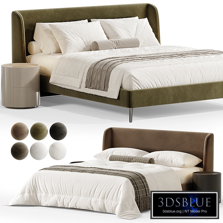 Double bed by Gobbosalotti
