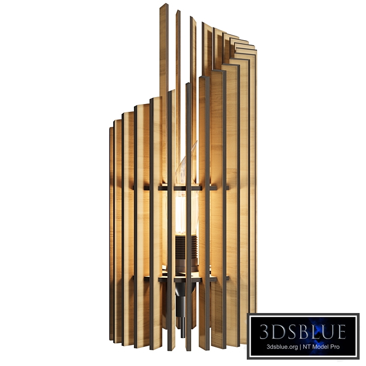 Wooden table lamp - Brillight