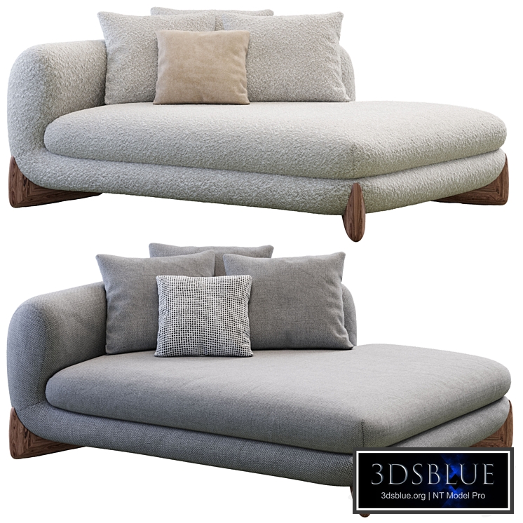 Chaise Longue Softbay By Porada