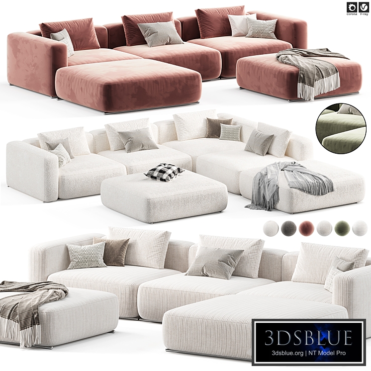 Poliform Shangai Modular Sofa