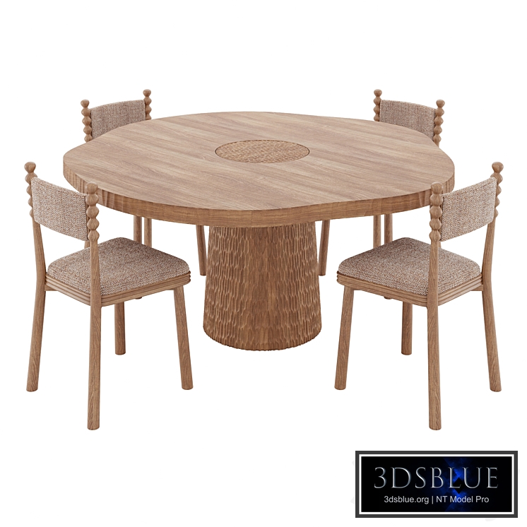 TIGA Dining table and TAMA chair