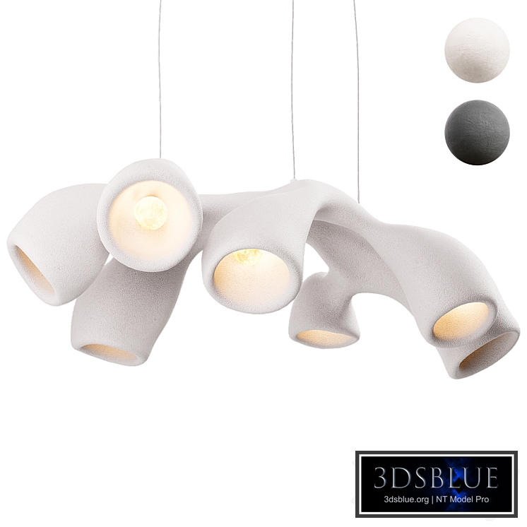 Nordic Minimalist New Chandelier Wabi-Sabi Style
