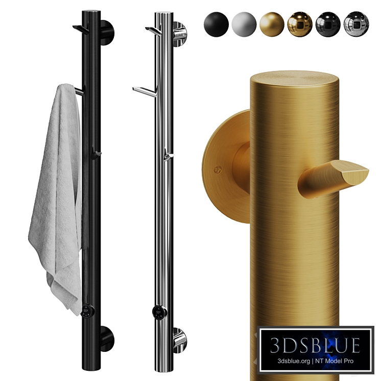 Boheme Oak Towel Rails