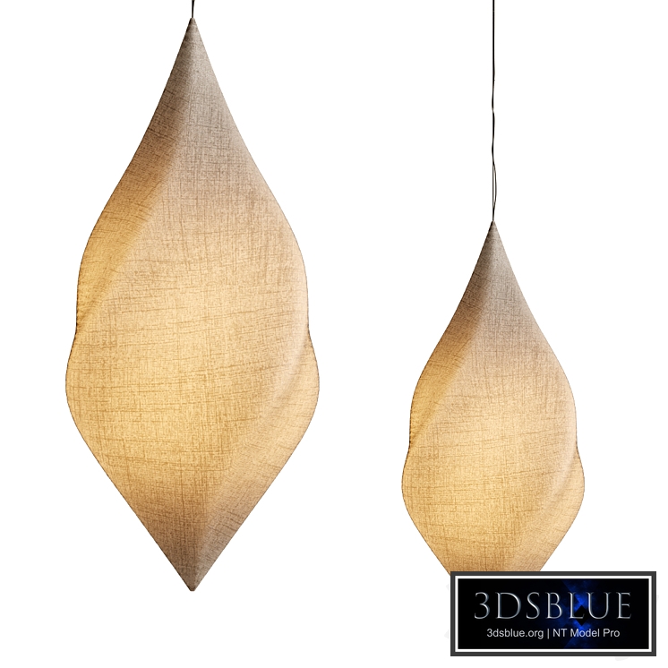 PletoStudio Organic Pendant Light and Natural Textures