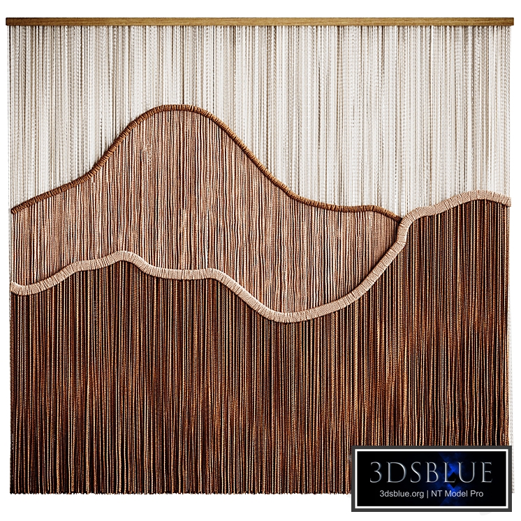 Decorative panel FRINGE 03