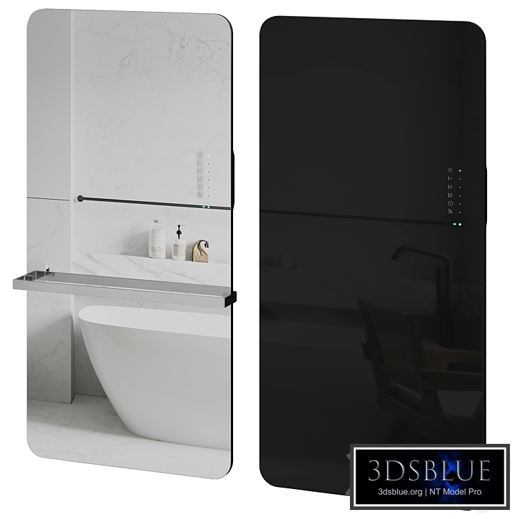 Disenia - Helios Wall-mounted Glass Panel Radiator