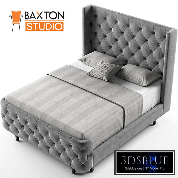 Baxton Studio Regina Wood Contemporary Bed, Queen