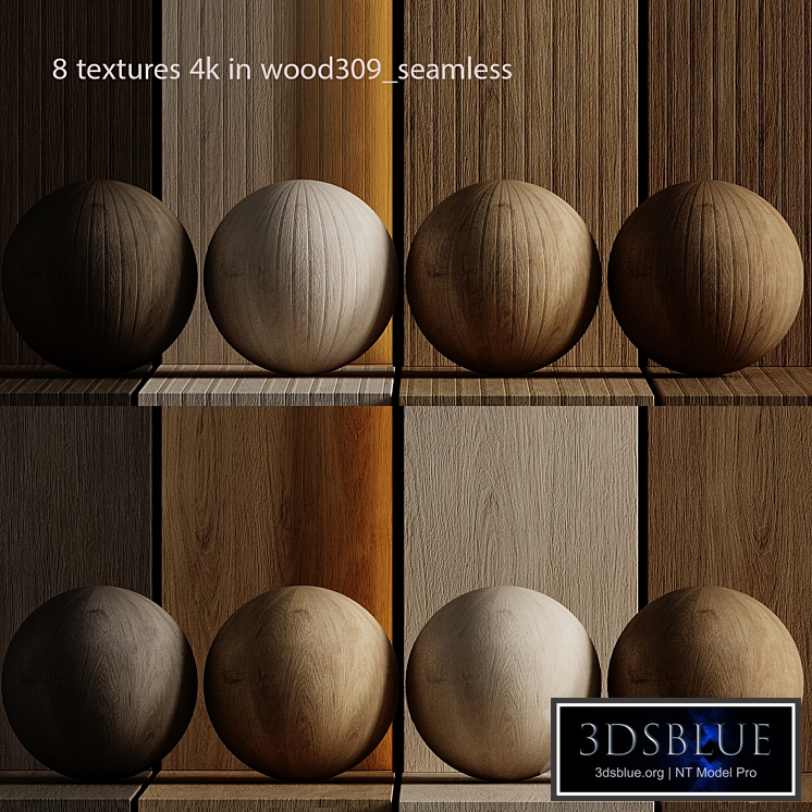 8 textures 4k wood309_seamless