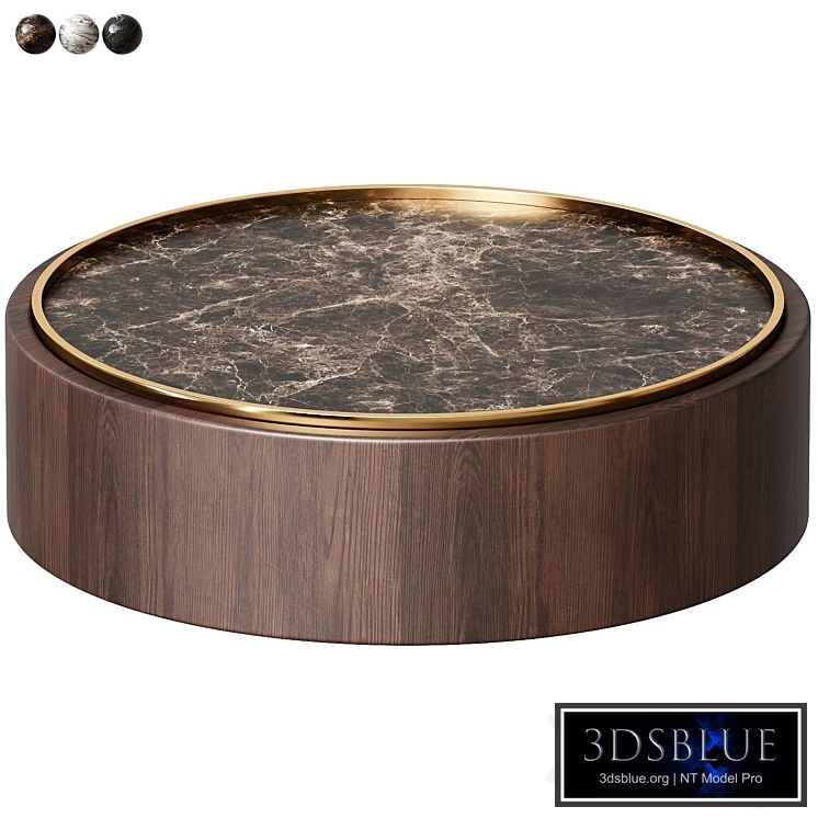 Modern Marble Low Coffee Table
