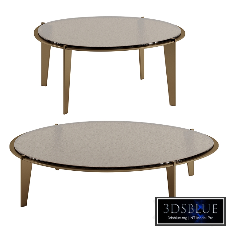 Halo coffee tables by Fiam Italia