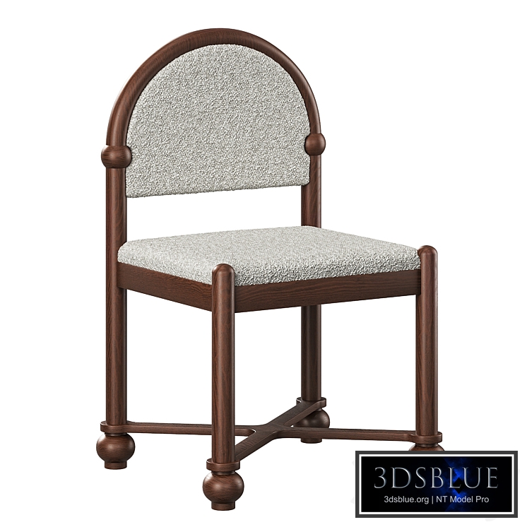 Chair with semicircular back Highquality loft-concept