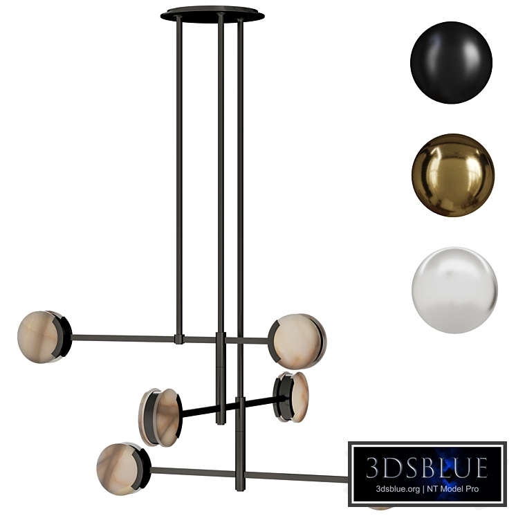 Chandelier from Visual Comfort Melange 54 Multi-Positional