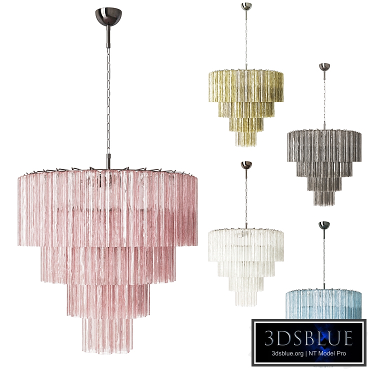 Chandelier Tube 78 Yellow Correct Form