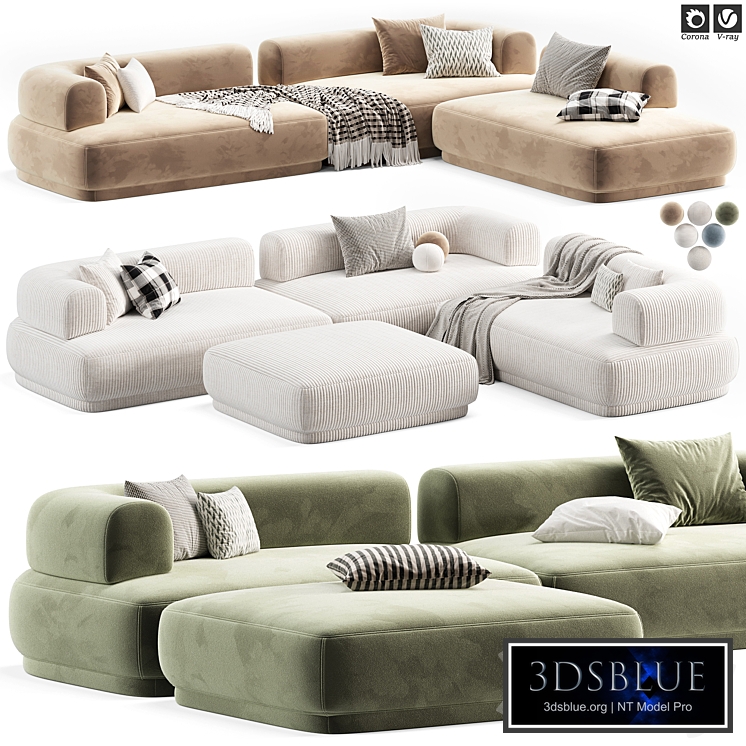 BUMPER Sectional Sofa
