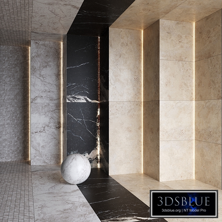 Porcelain stoneware collection CENTURY CONTACT set 1