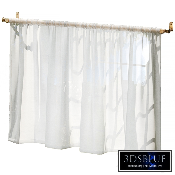 Emery Linen Cafe Curtain