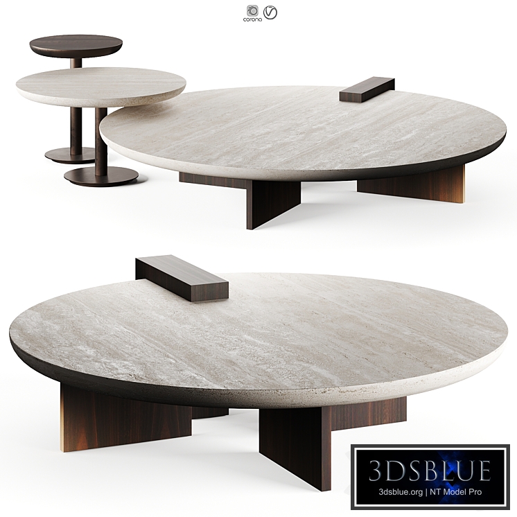 Emmemobili ANTINOMY 2025 Coffee Tables Round