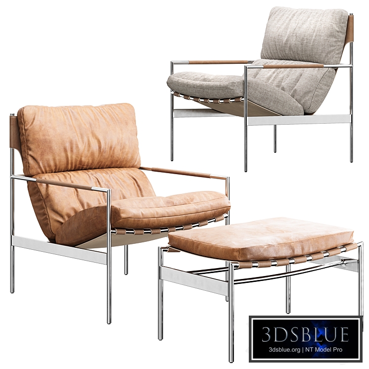 Armchair STUART SLING CHAIR from WEST ELM