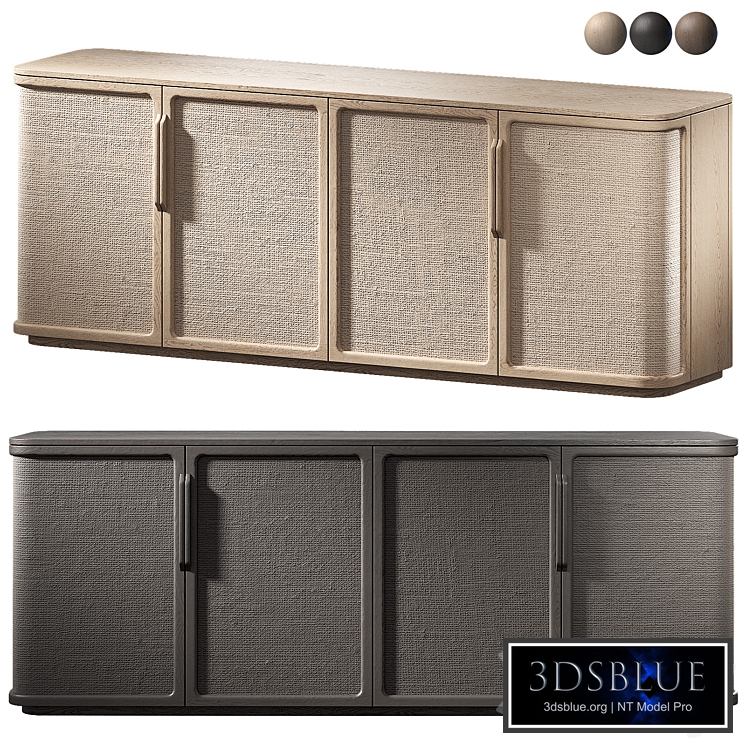 RH Trieste 4-Door Sideboard. 3 color options.