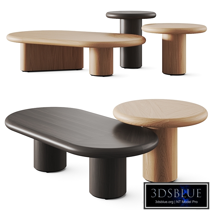 Prof Dea Oval Coffee Tables