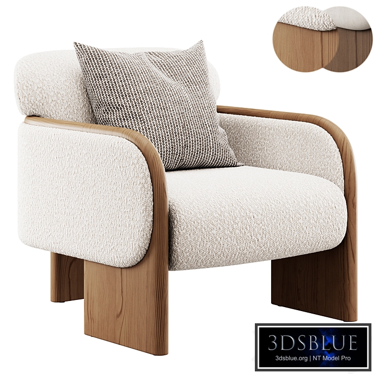 Eddie Chair in Boucle By Soho Home