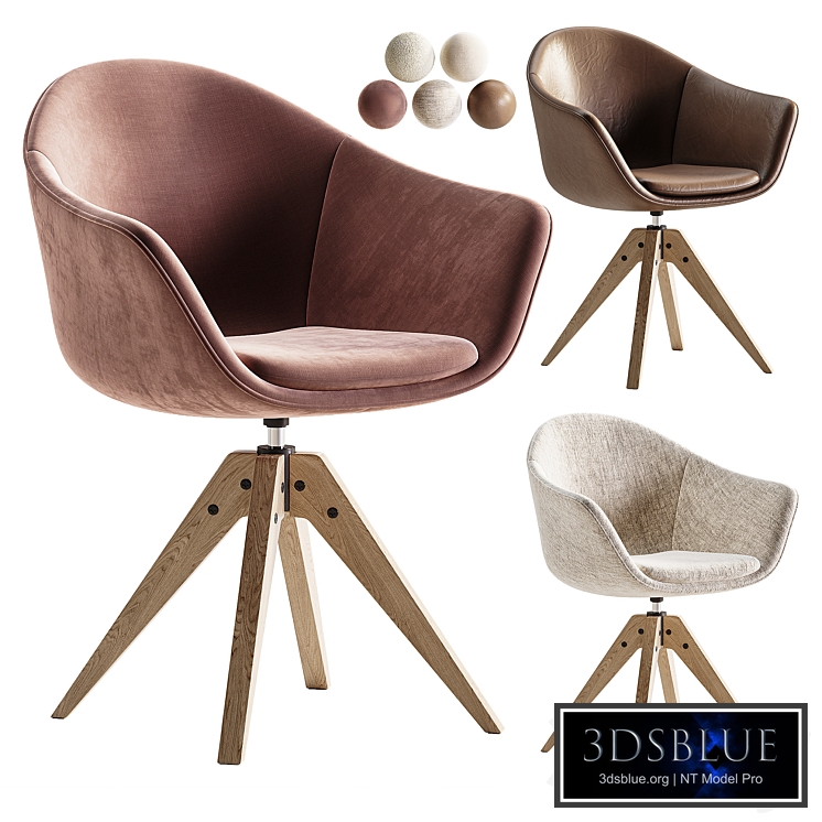 Office swivel chair QUILDA