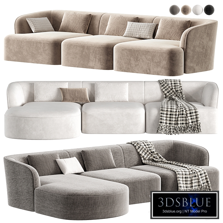 corner sofa Miley by Naduv