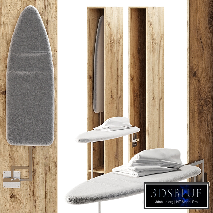 Built-in Flex Ironing Board from Shelf On