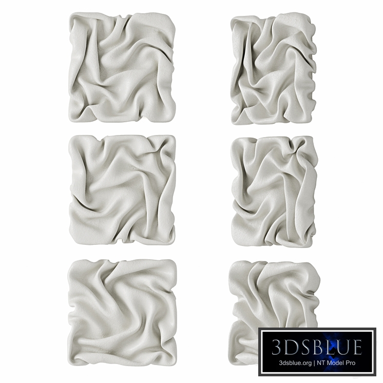 Wall decor from three panels