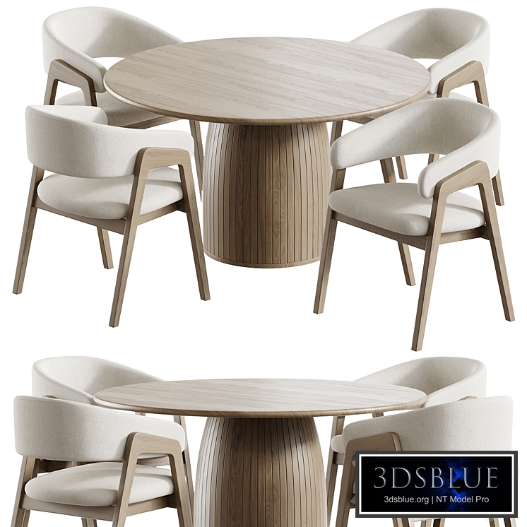 Josra Dining Chair and Arbor round table