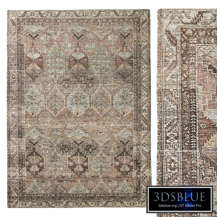 Billie BIL-03 Clay Sage Area Rug