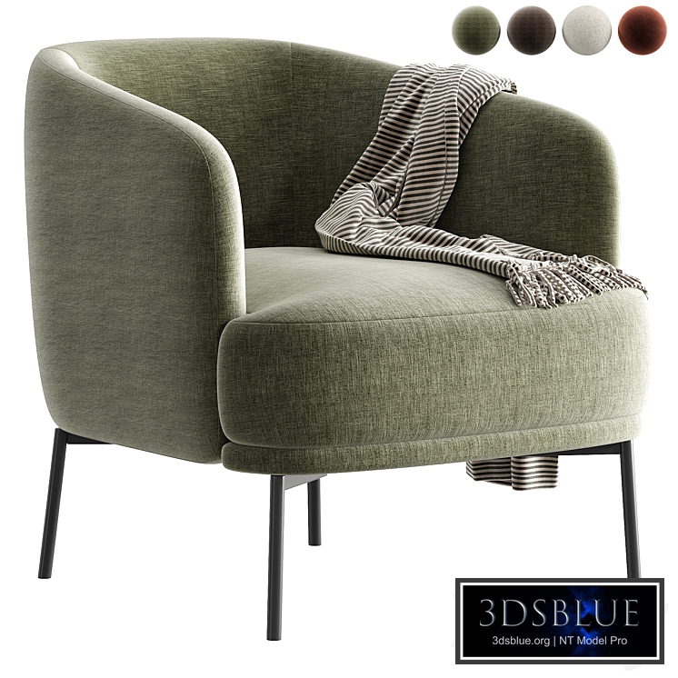 Kudo High Armchair