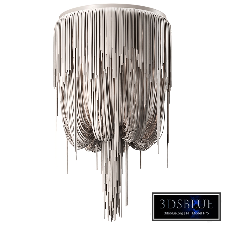 Urchin Leather Chandelier
