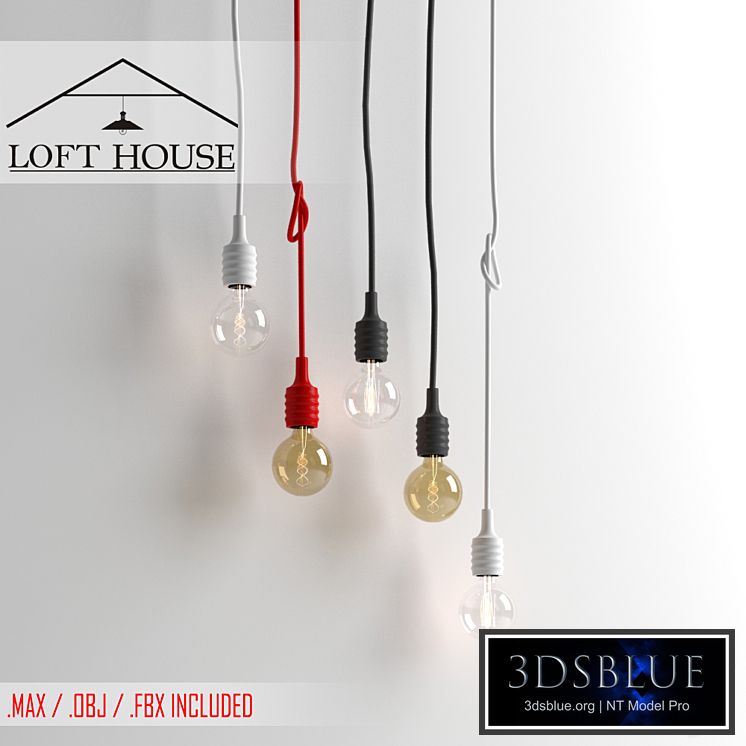 Hanging lamp LOFT HOUSE P-65