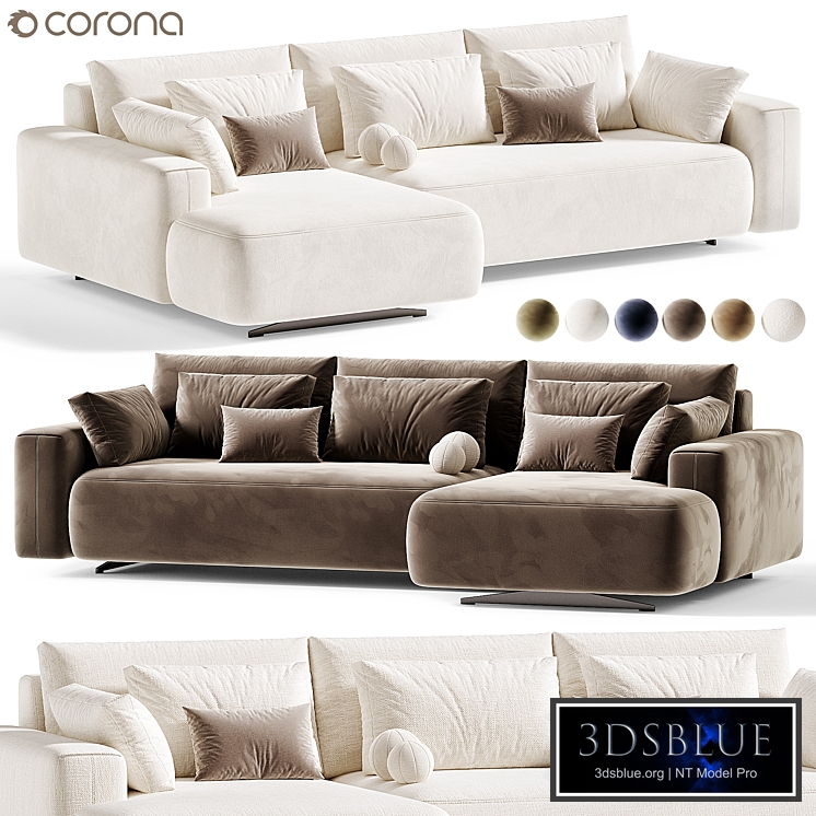 Corner Bora sofa bed