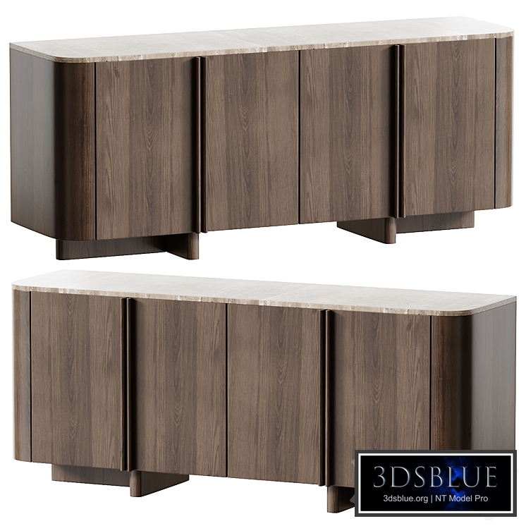 Aparador de madera de roble Liam Room