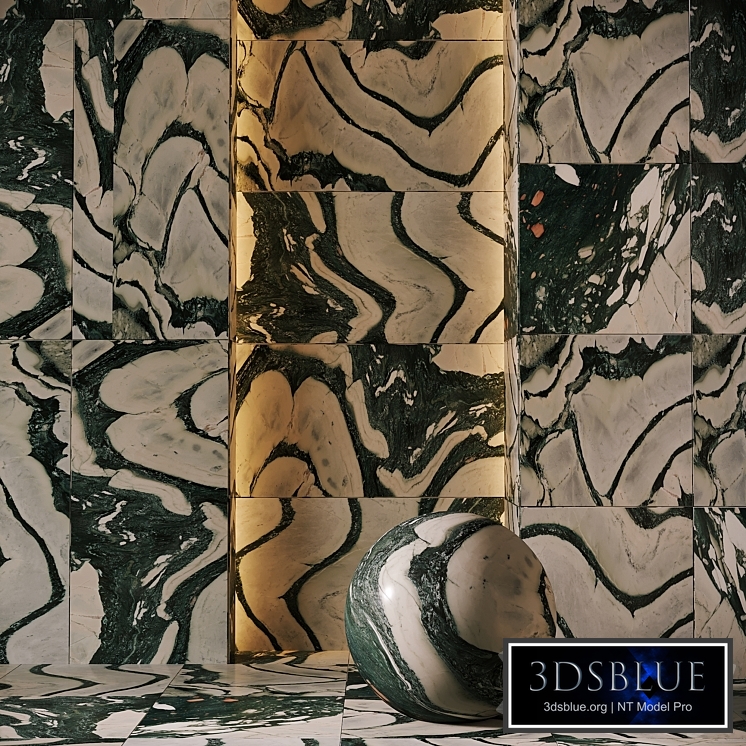 Natural stone Calacatta Picasso / Marble tiles P20