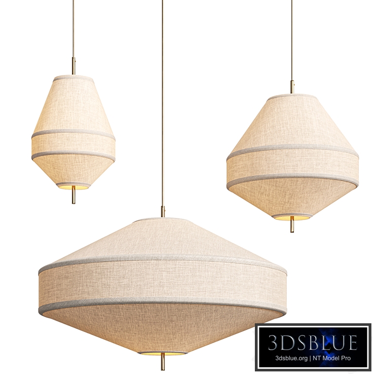 Solara Linen Pendant Lamp