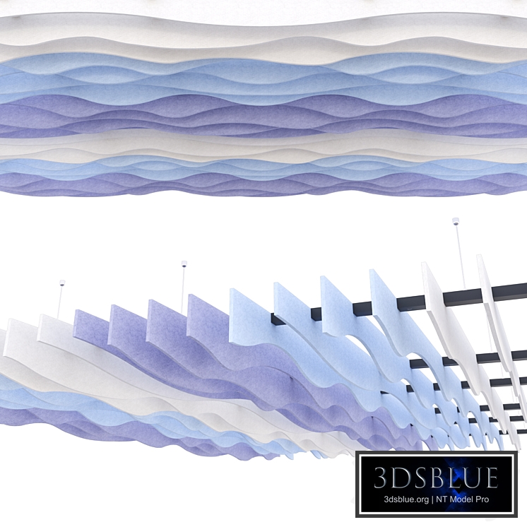 Acoustic felt ceilings Surf and Sfera Perfomance by Forstlight